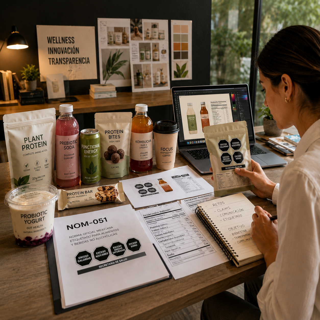 Alimentos funcionales 2026: tendencias y NOM-051